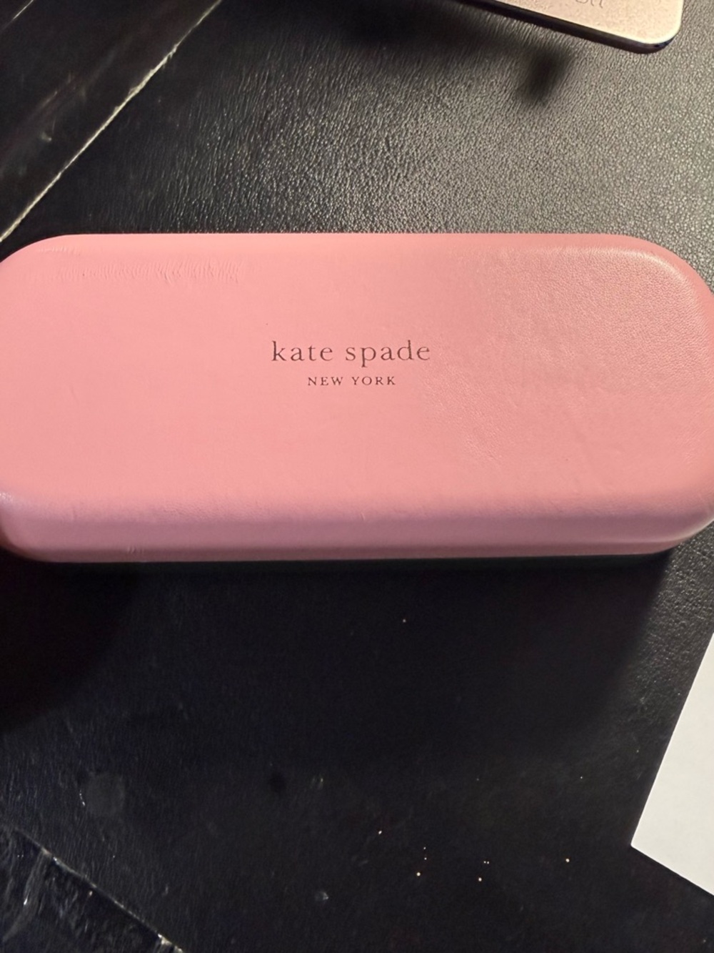 kate spade Pink Hard Shell Eyeglass Case